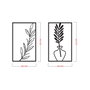 Wallity Bohem Accesorio decorativo de pared de metal Negro